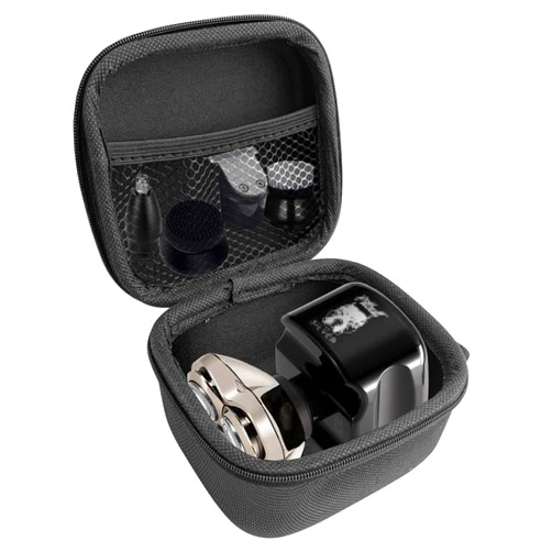 FitSand Hard Case Compatible for Skull Shaver Pitbull Silver PRO Electric Razor