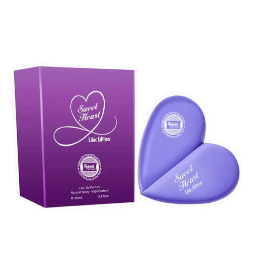 Hybrid & Company Women Sweet Heart Lilac Eau De Parfum Vaporisateur Natural Spray 3.4 Fl 3.4 Fl Oz