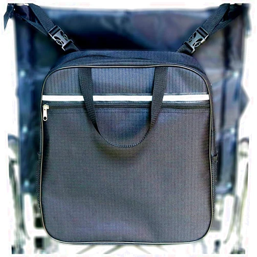 Memfish Wheelchair Backpack Bag-Wheel Chair Caddy for Back of Chair - Wheelchair Tote Bag for Walker,Wheelchair Storage Pouch for Wheelchair Users Handicap,Seniors
