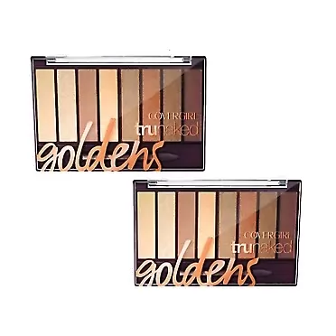 COVERGIRL Pack of 2 CoverGirl trunaked Eye Shadow, Goldens 810