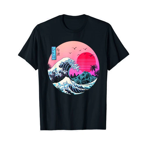 Vincent Trinidad Art The Great Retro Wave T-Shirt