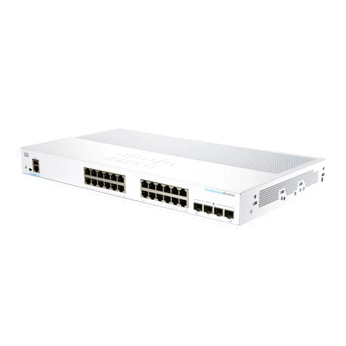 Cisco Business CBS250-24T-4G Smart Switch | 24 Port GE | 4x1G SFP | Limited Lifetime Protection (CBS250-24T-4G-NA)