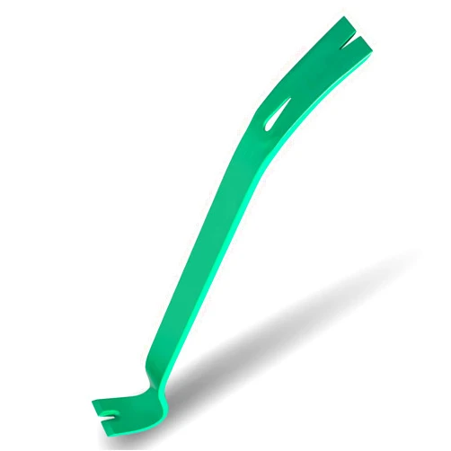 Monkey King Bar-15IN Flat Pry Bar- Teardrop Nail Puller to Pry Open Old Wall Studs