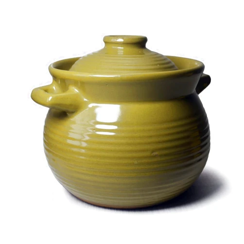 ZHCHSH Casserole Clay Pot 1500ml Jar 50oz with Lid Ceramic for Cooking Dolsot Bibimbap Soup Baking Dish