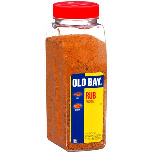 OLD BAY Rub, 22 oz - One 22 Ounce Container of OLD BAY Seasoning Rub, Perfect for Sealing in Juices on Meat and Seafood for a Savory Flavor