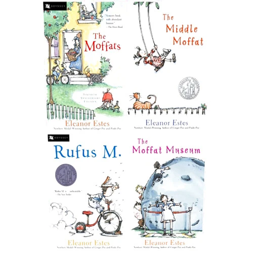 By Eleanor Estes (Author) The Moffats Series 4-Book Collection Set - Classic Children's Literature of Humor and Heart - The Moffats, The Middle Moffat, Rufus M., The Moffat Museum