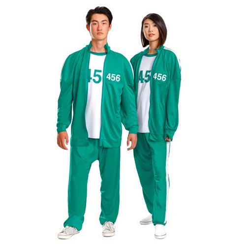 Disguise Squid Game Player 456 Adult Track Suit