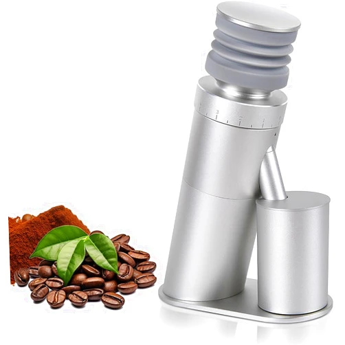 Viesimple Electric Burr Coffee Grinder, Electric Coffee Grinder, Espresso Coffee Grinder with Anti-Static Design, Stainless-steel Burr Coffee Grinder with Adjustable Setting, Idal for Moka and Americano etc