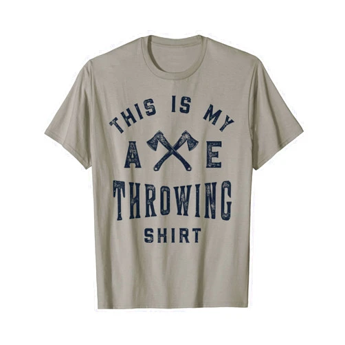 Axe Throwing Champion Co. This Is My Axe Throwing Retro Vintage Hatchet Thrower Men T-Shirt