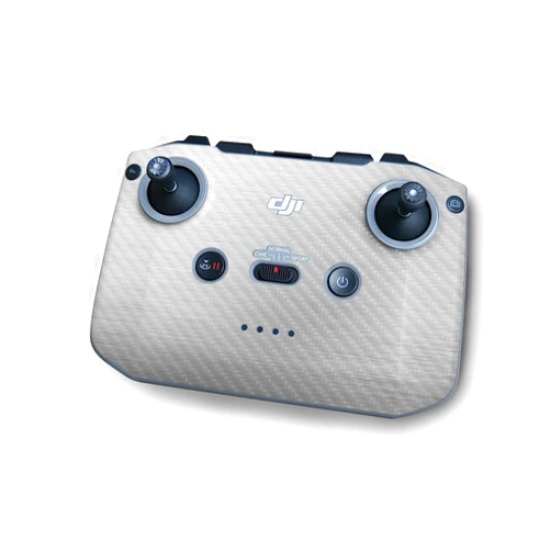 MIGHTY SKINS MightySkins Carbon Fiber Skin Compatible with DJI RC-N1 Controller - Cold Steel | Protective, Durable Textured Carbon Fiber Finish | Easy to Apply | Made in The USA