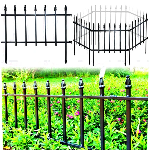 Thealyn Metal Decorative Garden Fence 22