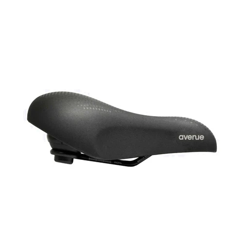 Selle Royal Avenue Moderate,Bike Seat for City Bike with Extra Cushioning, Black, One Size
