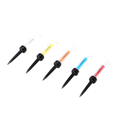 Leyal 3.1in/3.5in 5Pcs Golf Tee Magnetic tee Training Driver tee Golf Ball Holder Outdoor Golf Accessories