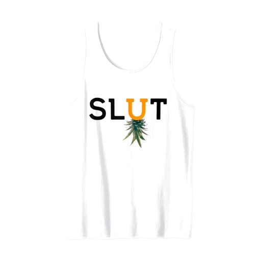 Flytogs Swingers Pineapple Funny Apparel Upside Down Pineapple Tank Top