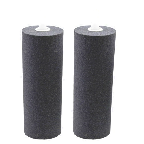 AQUANEAT 6x2 inch 24 Pack Air Stones, Large Airstone Cylinder, Aerator Bubble Diffuser, Air Pump Accessories for Hydroponic, Ponds, Aquariums and Fish Tanks