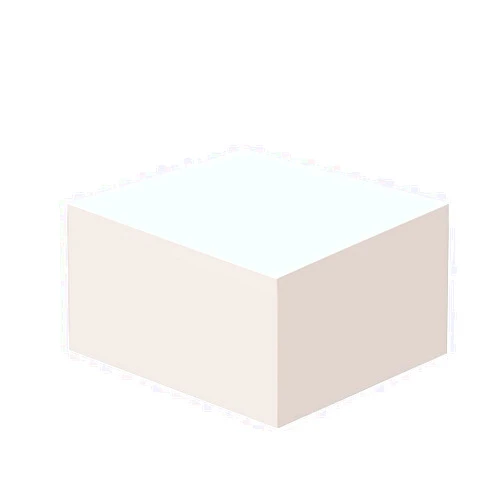 Dream Solutions USA Upholstery Visco Memory Foam Square Sheet- 3.5 lb High Density 4
