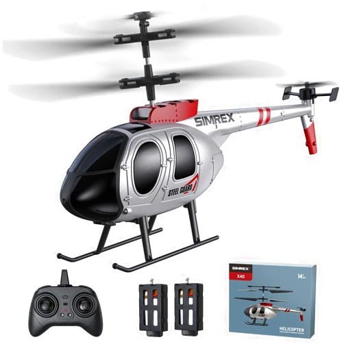 SIMREX Helicopter, Remote Control Helicopter for Kids, 2 Speed Mode with 20 Mins Flight, Helicopter with Altitude Hold, Helicopter Toys for Kids&Beginner