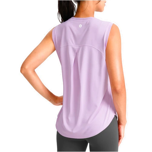 SANTINY Women's Sleeveless Workout Tops Breathable Lightweight Active Tennis Yoga Shirts Athletic Running Tank Tops for Women