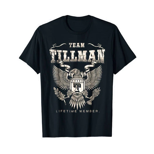 Team Tillman Family Name Lifetime Member T-Shirt