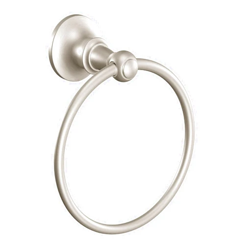 Moen DN4486BN Vale Towel Ring, Brushed Nickel