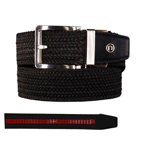 Nexbelt Men's Braided Ratchet Golf Belt – Adjustable, Stretch Fit – For Casual Wear & Golfing (Fits up to 50