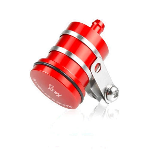 DOLOX Oil Cup for Yamaha Xmax 300 XMAX300 X-MAX 300 2017 2018 2019 2020 Motorcycle Brake Fluid Reservoir Rear Clutch Tank Oil Fluid Cup (Color : Red)