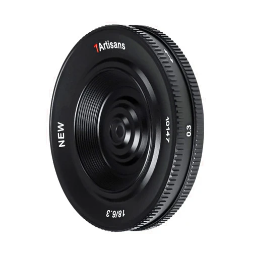7artisans 18mm F6.3 Mark II UFO Lens, Compatible with Fuji X-Mount Mirrorless Cameras X-A3 X-A5 X-A7 X-Ｍ1 X-Ｍ2 X-Ｈ1 X-T1 X-T10 X-T2 X-T20 X-T3 X-T４ X-T100 X-T200 X-T30 X-Pro1 X-Pro2 X-Pro3 X-E1 X-E2