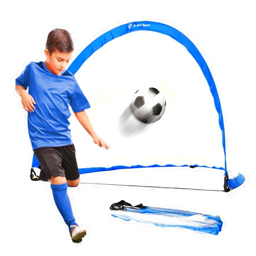 NET Playz Soccer Goal, Pop-up Soccer Net for Backyard Practice & Training (Portable & Easy Setup) Football Soccer Gift for Kids Teens Youths & All Ages