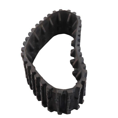 Acouto Rubber Track ATV Rubber Track Increased Traction Wheel Tire Track for ATV UTV Track Electric Snowmobile Snow Blower Kart