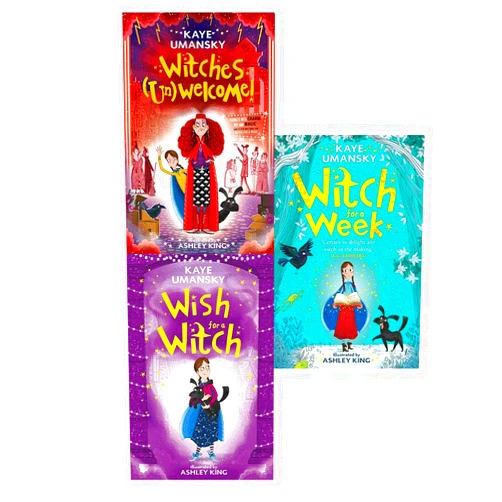 By Kaye Umansky (Author) Elsie Pickles Series 3 Books Collection Set Pack By Kaye Umansky (Elsie Pickles, Wish for a Witch, Witches (Un)Welcome )