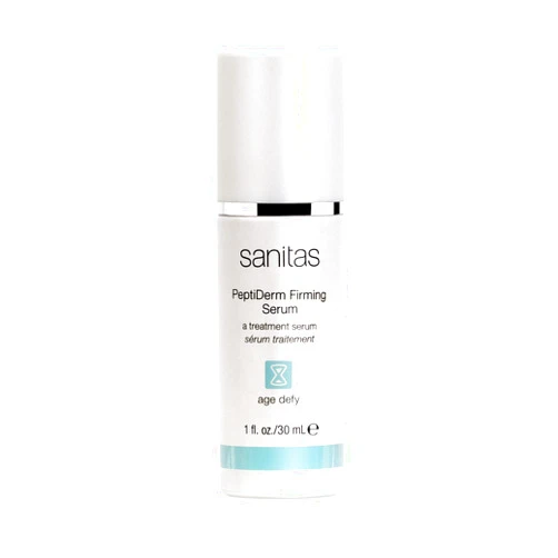 Sanitas Skincare PeptiDerm Firming Serum, Fast Acting Treatment Serum, Peptides, Serum for Aging Skin, 1 Ounce
