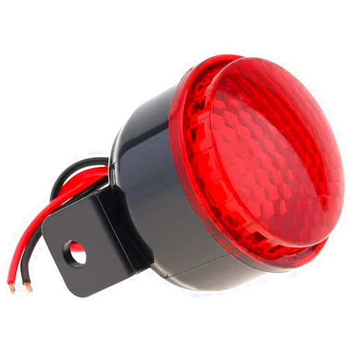 DriSentri Car Back-up Alarm with Wire/Light, 105dB Universal Waterproof Car Reverse Horn Reverse Beeper Warning Alarm Buzzer Siren for Car Vehicle Truck, 12V-24V