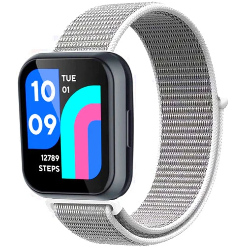 Qunions Nylon Sports Bands for Wyze Watch 44 47mm, Adjustable Sports Loop Replacement Strap Wristbands Compatible with Wyze Smart Watch