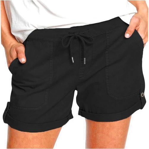 Generic Summer Shorts for Women 2025 Bermuda Shorts Dressy Casual Holiday Beach Pants Hiking Vacation Outfits