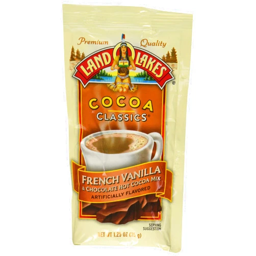 Land O Lakes Cocoa Classics, French Vanilla & Chocolate, 1.25-Ounce Packets (Pack of 12)