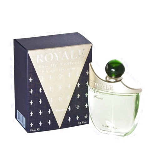 RASASI Royale for Men EDT - Eau De Toilette 75 ML (2.5 oz) | Bold Pour Homme Spray | Ultimate Charismatic Musk Notes Blended with Aromatic Lavender | Signature Dubai perfumery | by RASASI