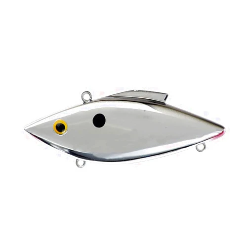 Bill Lewis Lures RT25 Rat-L-Trap, 1/2-Ounce, Chrome/Black Back
