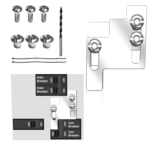 MOTOQUEEN Generator Interlock Kit Fits for GE 100 Amp Panel
