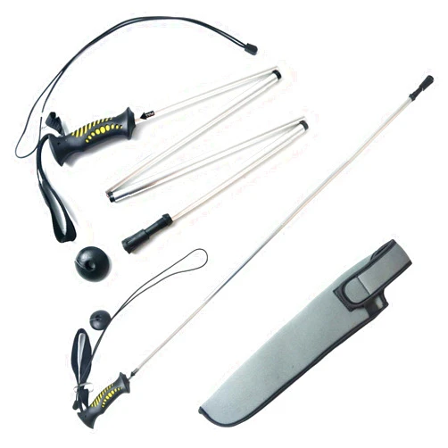 M MAXIMUMCATCH Maxcatch Folding Wading Staff with Neoprene Pouch Fly Fishing Wading Stick