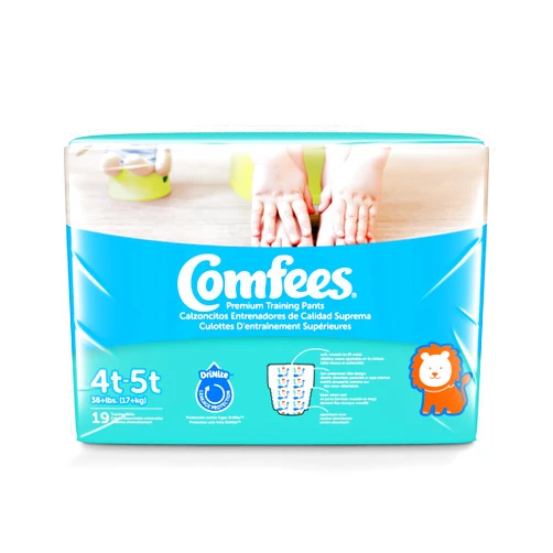Comfees Boy Training Pants - Size 4T-5T, 19 Count (Pack of 6)