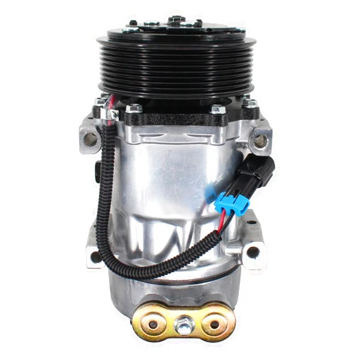 ApplianPar A/C Compressor with Clutch for Kenworth C500 K100E K270 K370 T600A T800 W900 T170 T300 T270 T370 T400 T2000 Peterbilt 320 379 385
