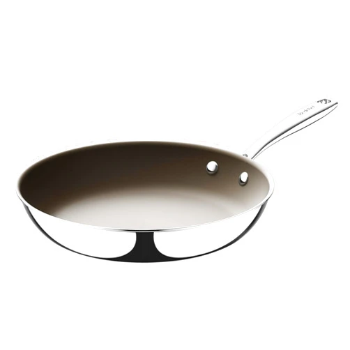 Redchef Nonstick Frying Pan Skillet, 11.5 Inch Titanium Frying Pan, Healthy Ceramic Frying Pan, Non Toxic Frying Pan, PFAS PFOA & PTFE Free, Dishwasher and Oven Safe, Compatible with All Cooktops