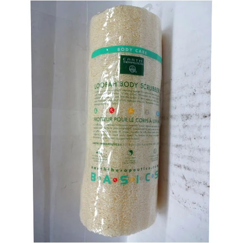 EARTH THERAPEUTICS LOOFAH BODY SCRUBBER,7 IN, CT5