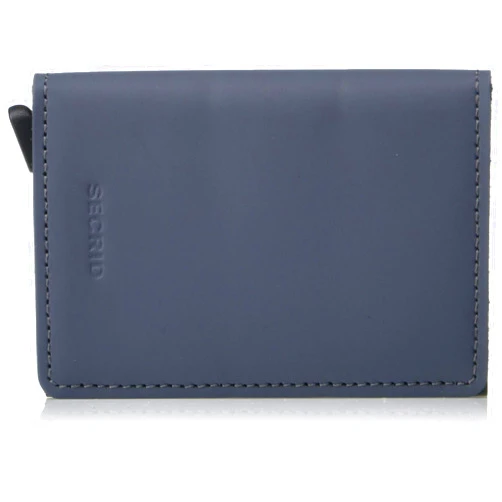 Secrid Slimwallet in Matte Grey-Black, Black, Size No Size