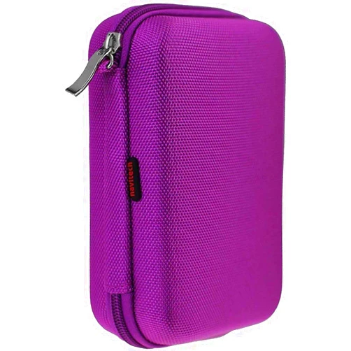 Navitech Purple Watch & Accessory Case Compatible with GT HITGX Smart Watch