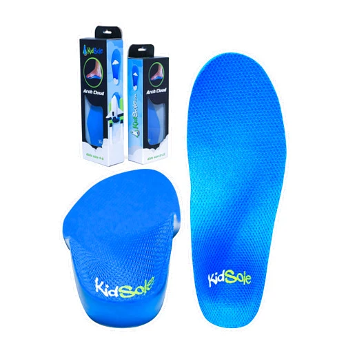 KidSole Arch Cloud Premium Grade Orthotic Insole by KidSole Lightweight Pronation & Supination Insole ((24 CM) Kids Size 4-6)