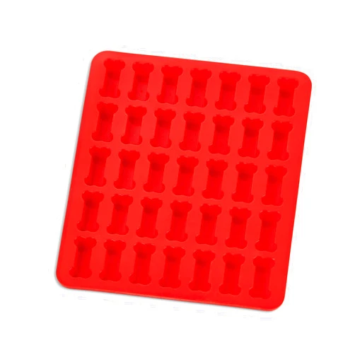 Mrs. Anderson's Baking Silicone Dog Biscuit Pan, Non-Stick European-Grade Silicone