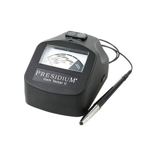 Presidium Instruments Gem Tester II (PGT II) with Assisted Thermal Calibration (ATC) for Identifying Diamonds/Moissanites and Common Colored Gemstones