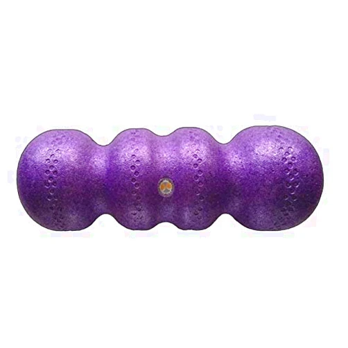 Rollga Standard - The Better Foam Roller for Flexibility, Muscle Recovery, Back & Neck Massage, & Exercise (Purple)