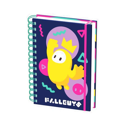 Pyramid International Fall Guys Wiro Notebook (Vibes Design) A5 Writing Book and Journal - Official Merchandise